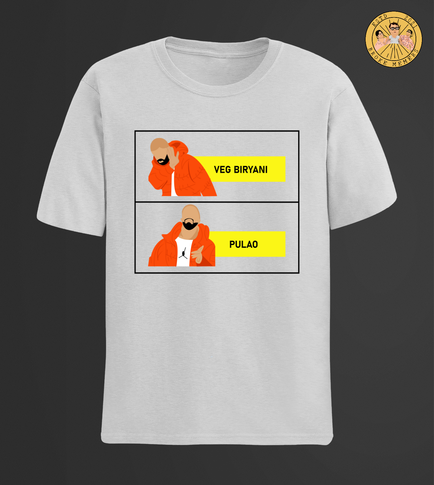 Veg Biryani | Half Sleeve Unisex T-Shirt