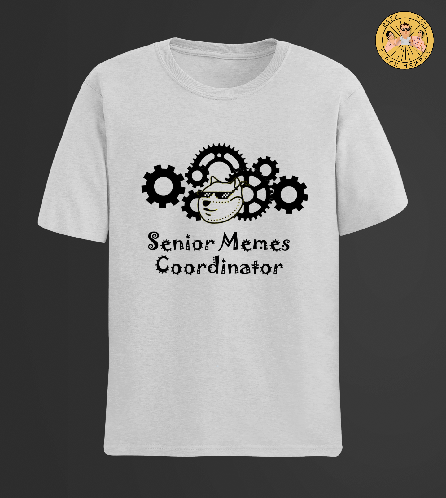 Senior Memes Coordinator | Half Sleeve Unisex T-Shirt