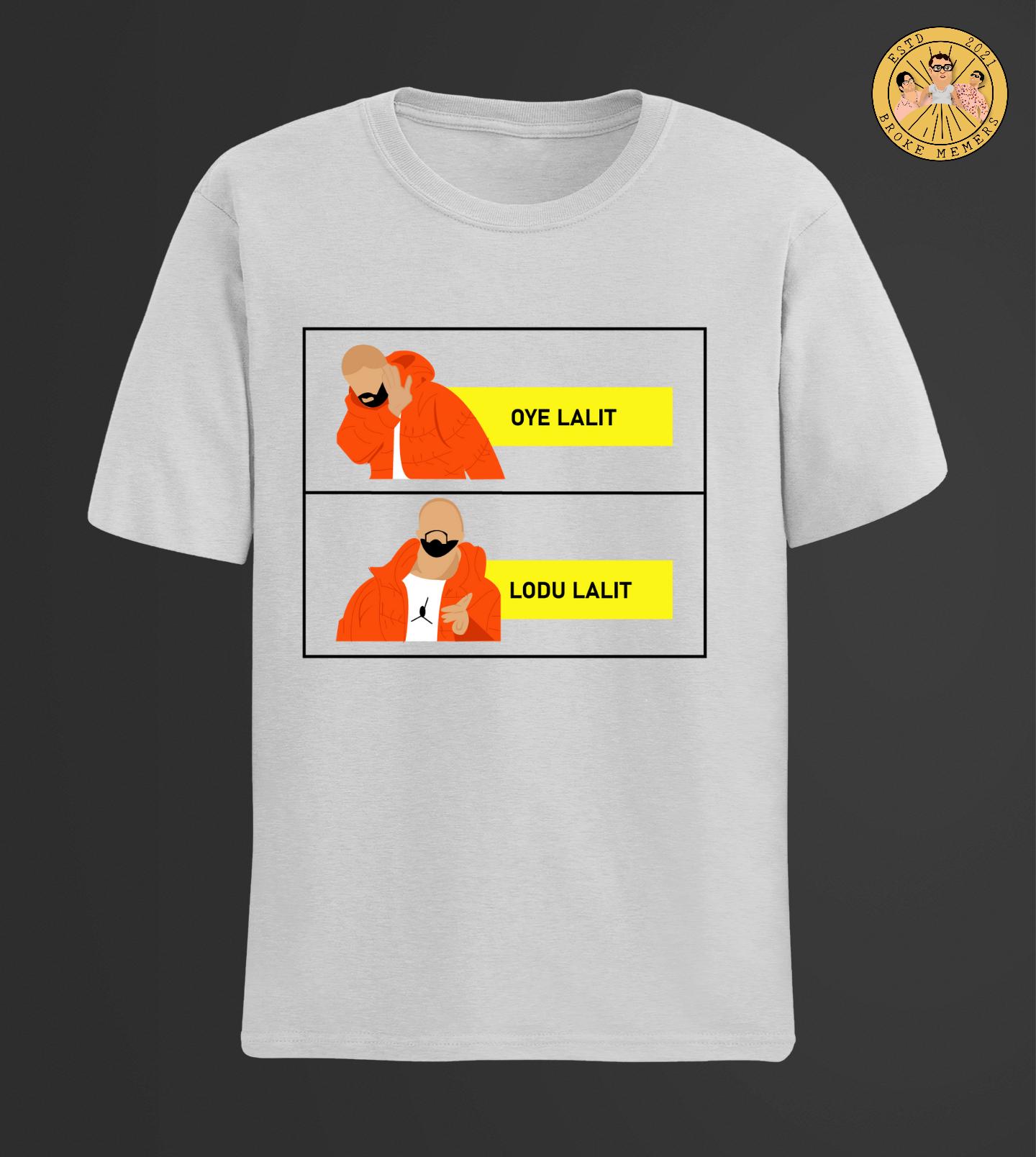Lodu Lalit | Half Sleeve Unisex T-Shirt