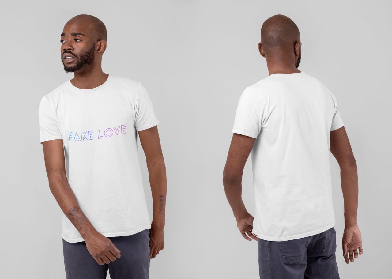 Fake love | Premium  Half Sleeve Unisex T-Shirt