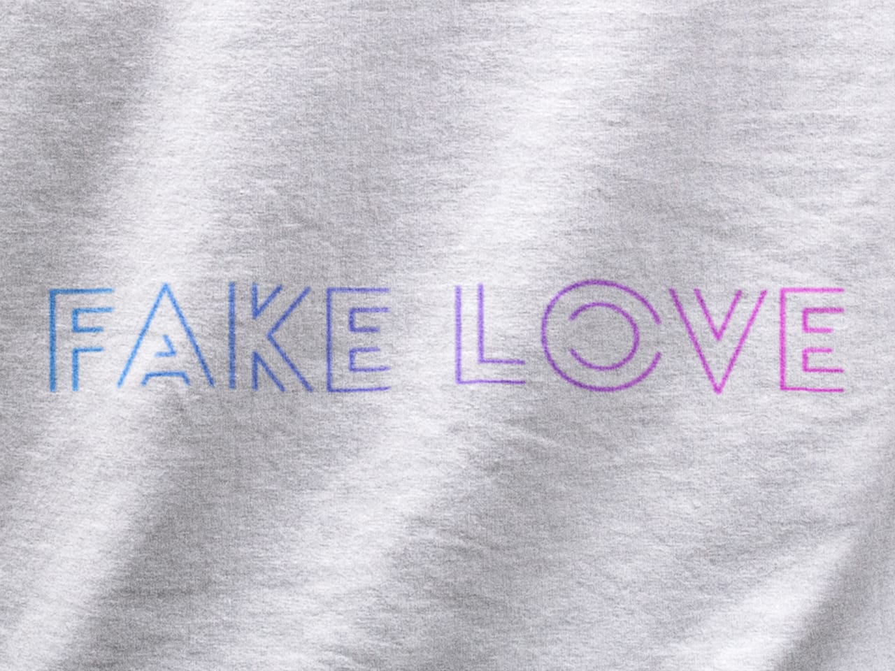 Fake love | Premium  Half Sleeve Unisex T-Shirt