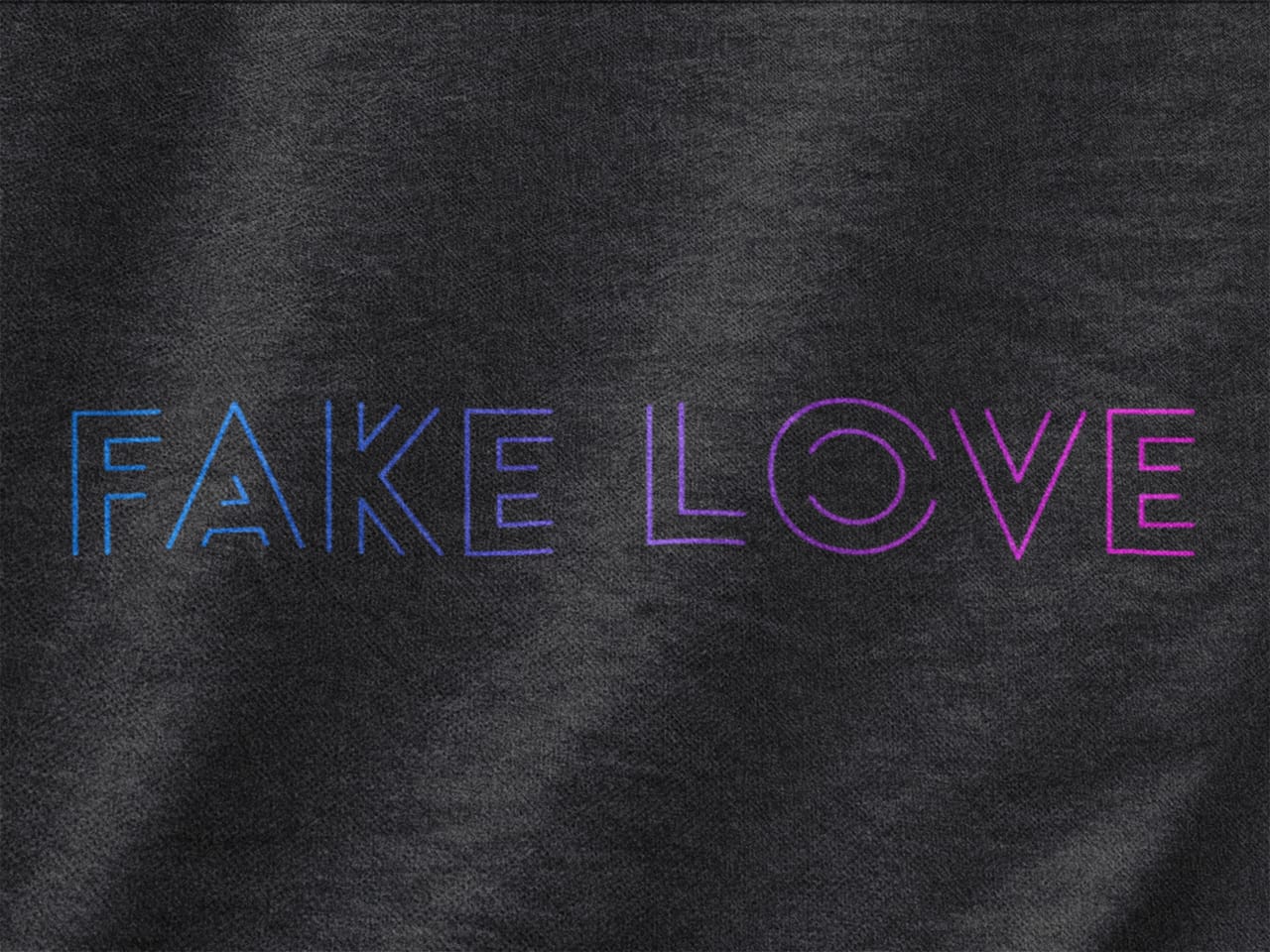 Fake love | Premium  Half Sleeve Unisex T-Shirt