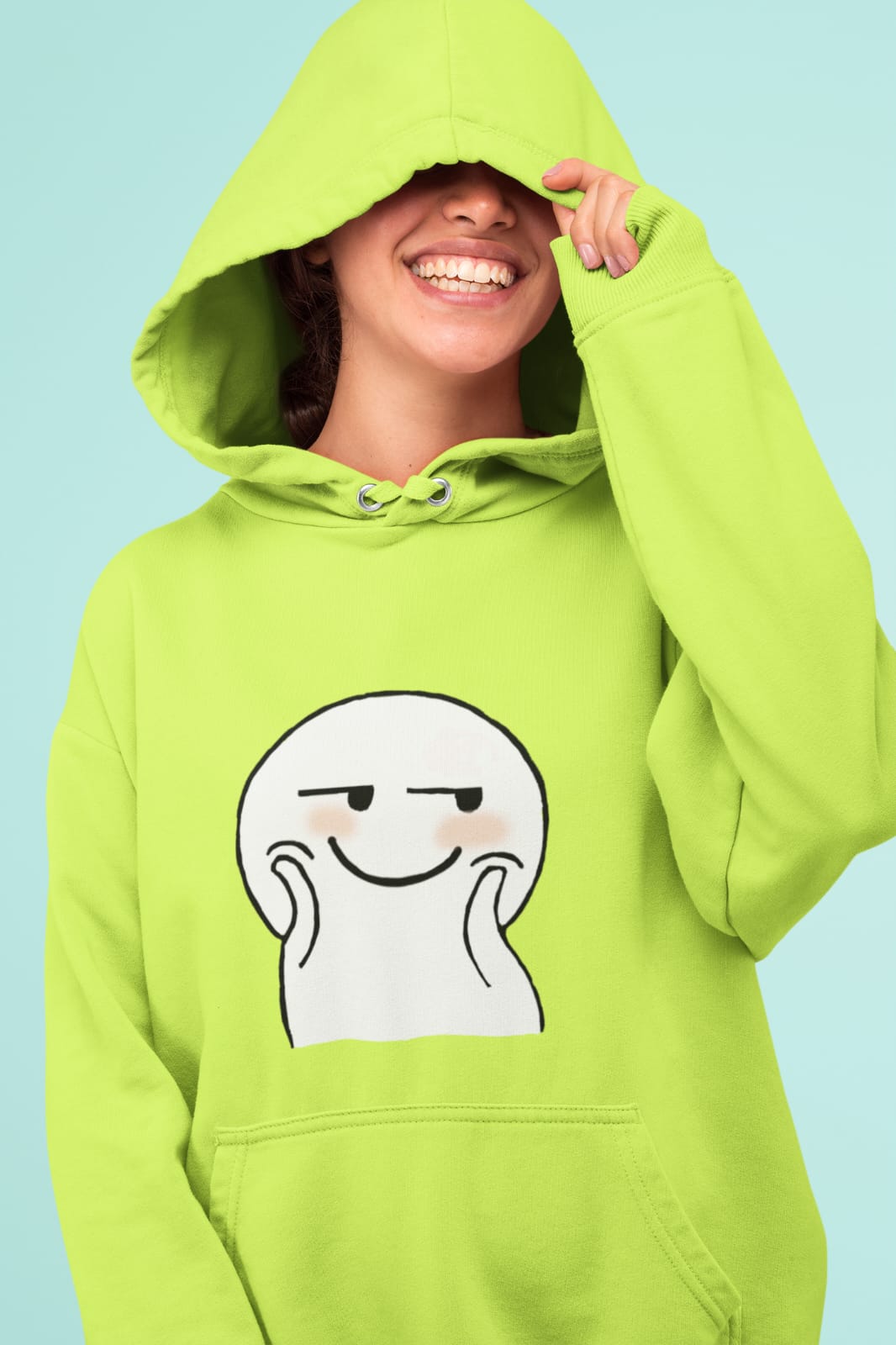 Hi cutie | Premium Unisex Winter Hoodie