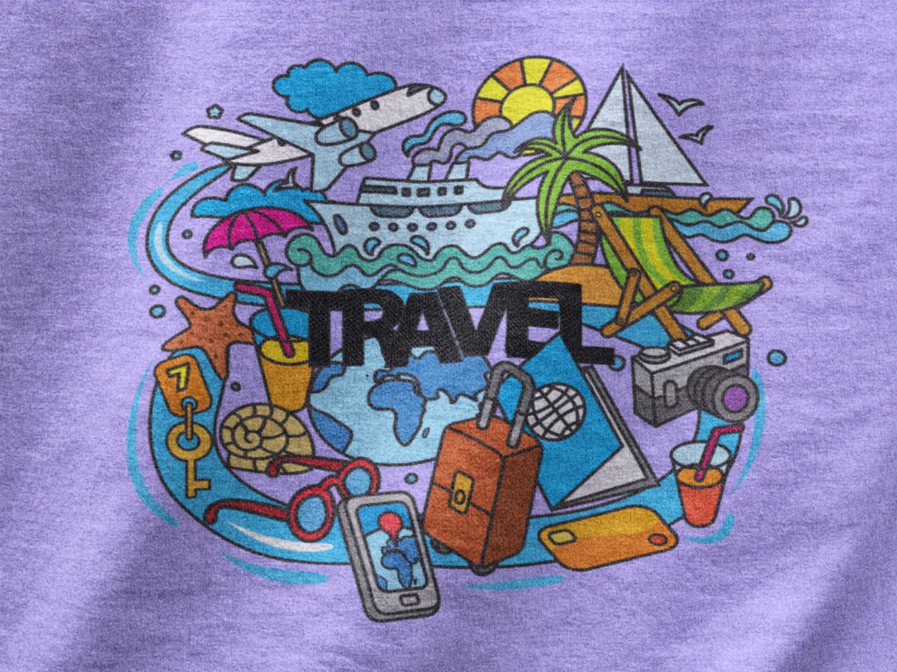 Travel | Premium Unisex Winter Hoodie