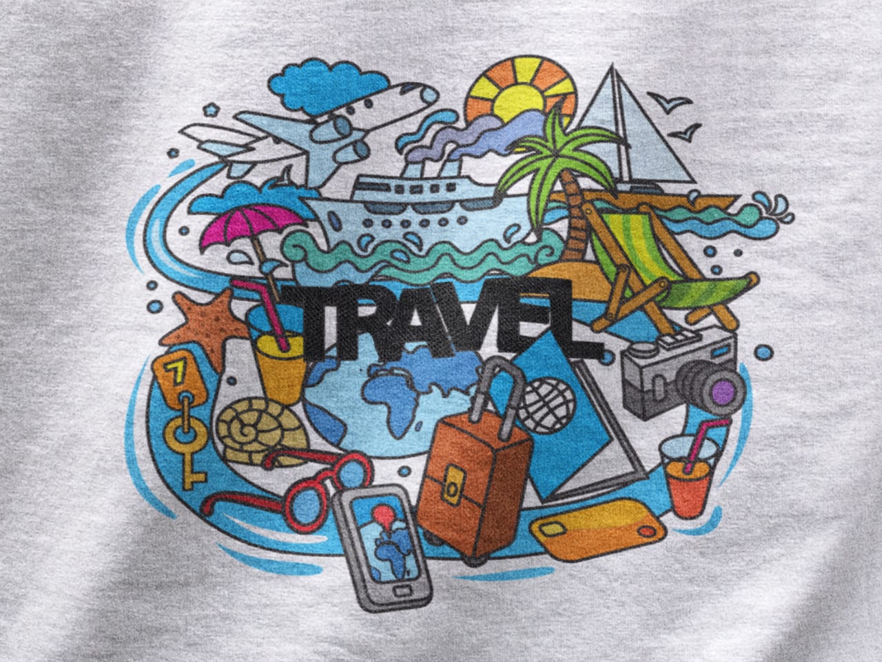 Travel | Premium Unisex Winter Hoodie