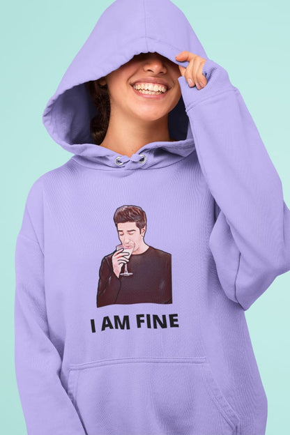 I am fine | Premium Unisex Winter Hoodie