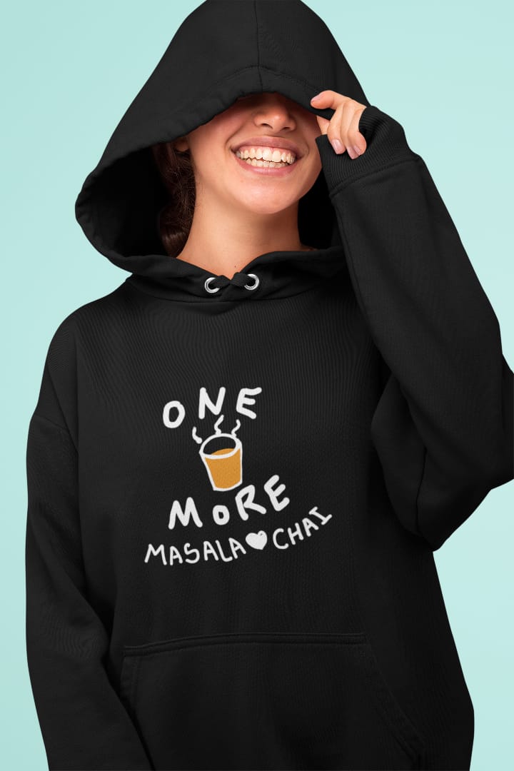 One more masala chai | Premium Unisex Winter Hoodie