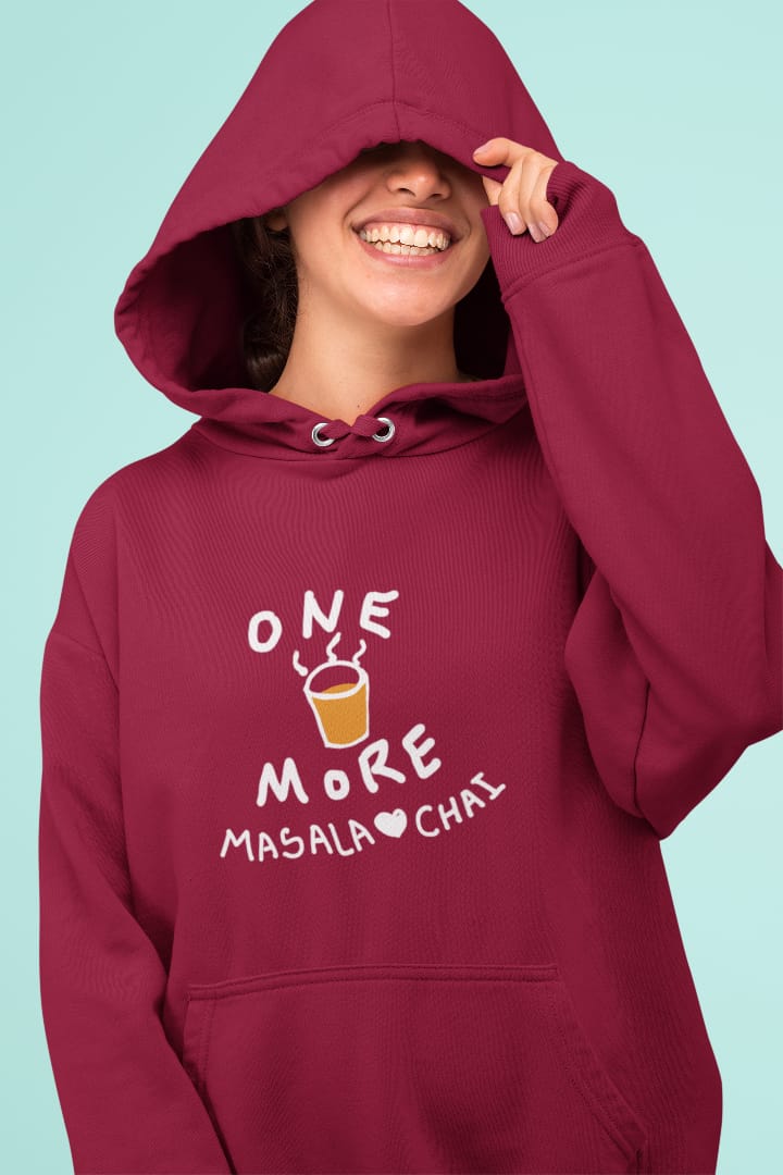 One more masala chai | Premium Unisex Winter Hoodie