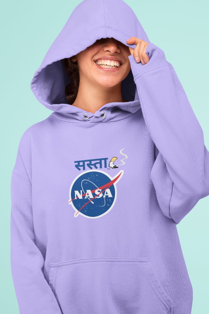 Sasta Nasa Premium Unisex Winter Hoodie Broke Memers