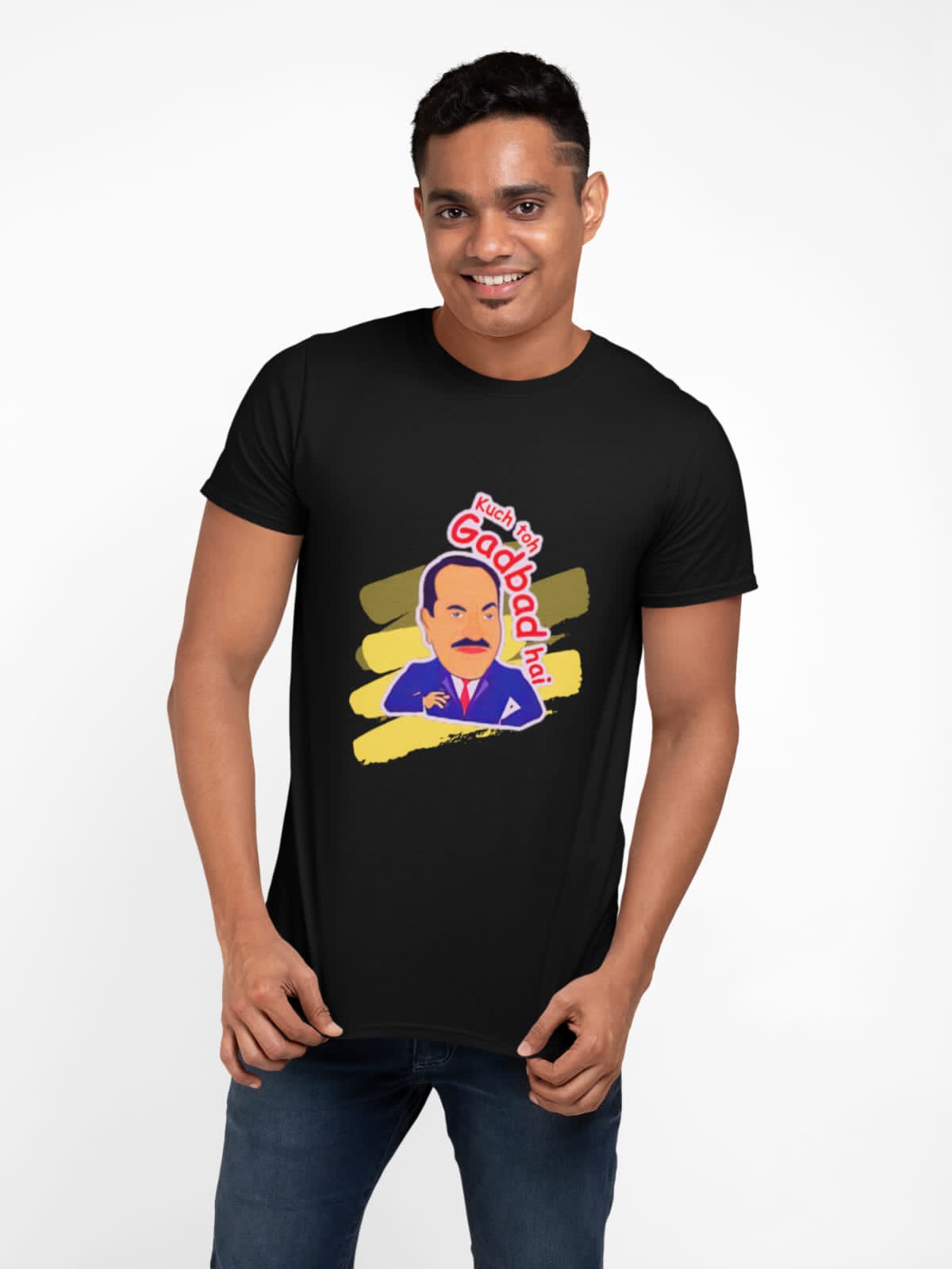 Kuch toh gadbad hai | Premium Half Sleeve Unisex T-Shirt