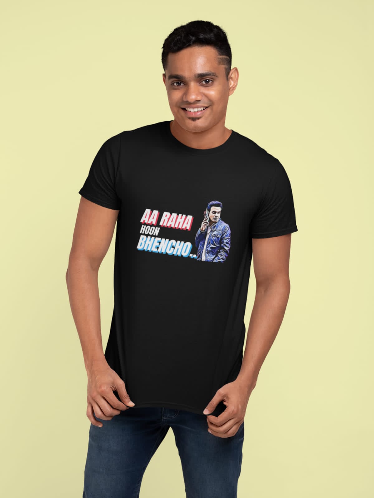 Aa raha hoon behen**** | Premium Half Sleeve Unisex T-Shirt