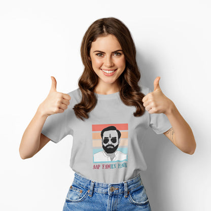 Aap family hain | Premium Half Sleeve Unisex T-Shirt