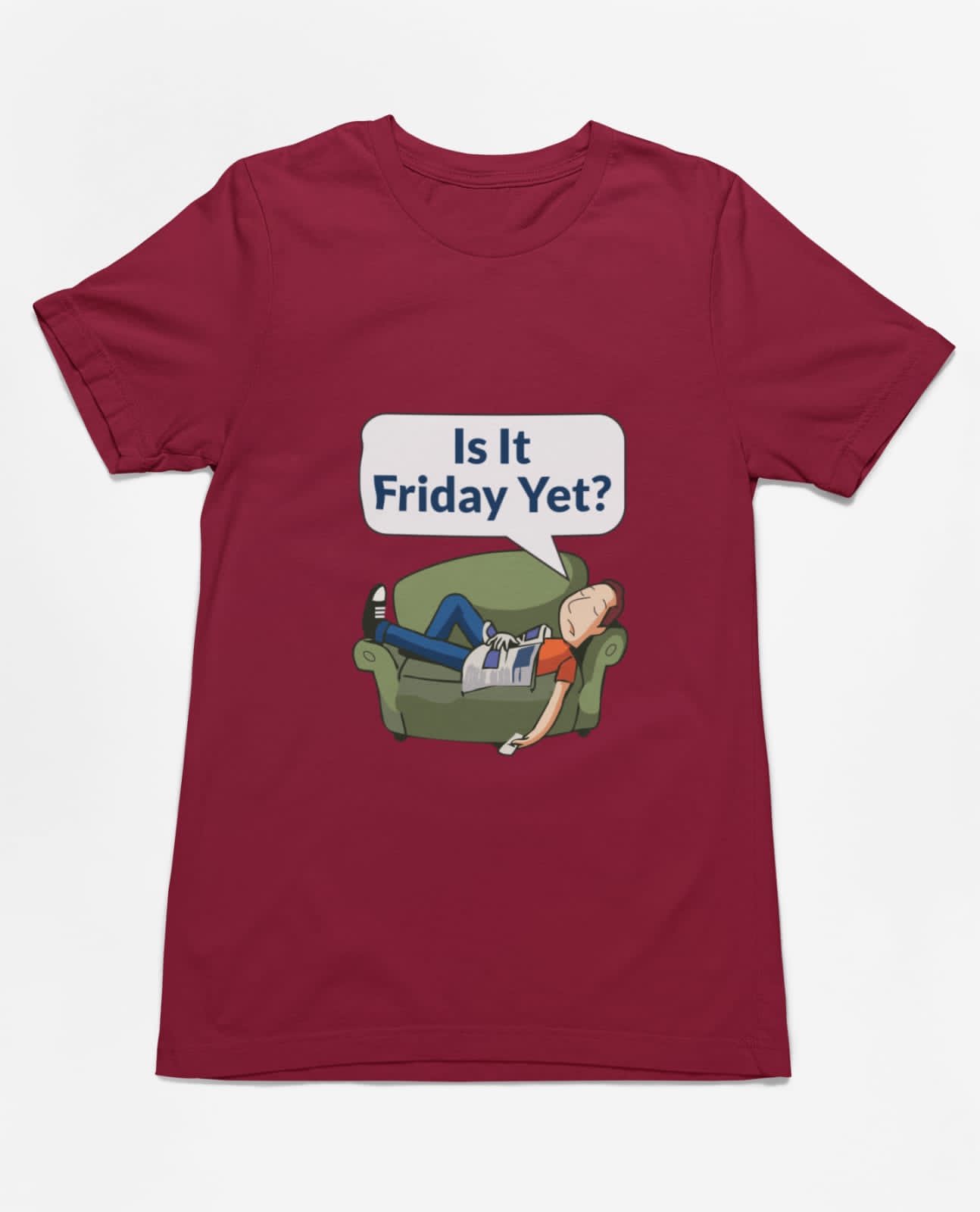 Is it friday yet? |  Premium Half Sleeve Unisex T-Shirt