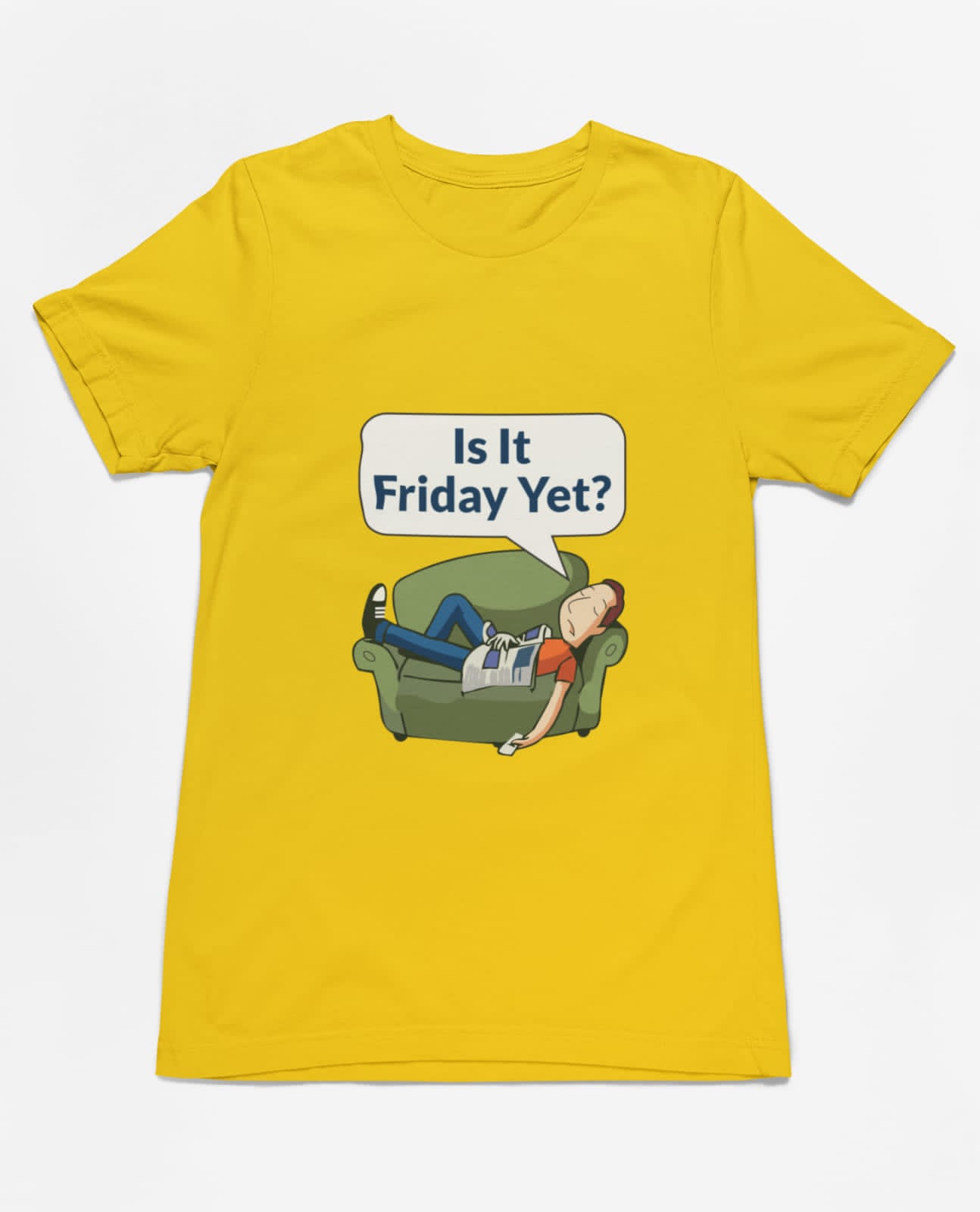 Is it friday yet? |  Premium Half Sleeve Unisex T-Shirt