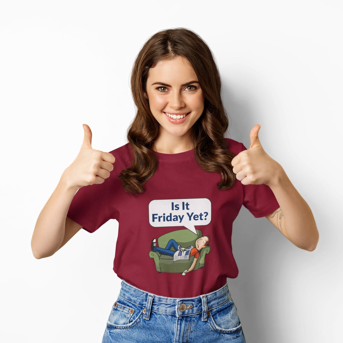 Is it friday yet? |  Premium Half Sleeve Unisex T-Shirt