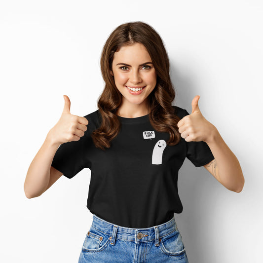 F**k off please | Premium Half Sleeve Unisex T-Shirt