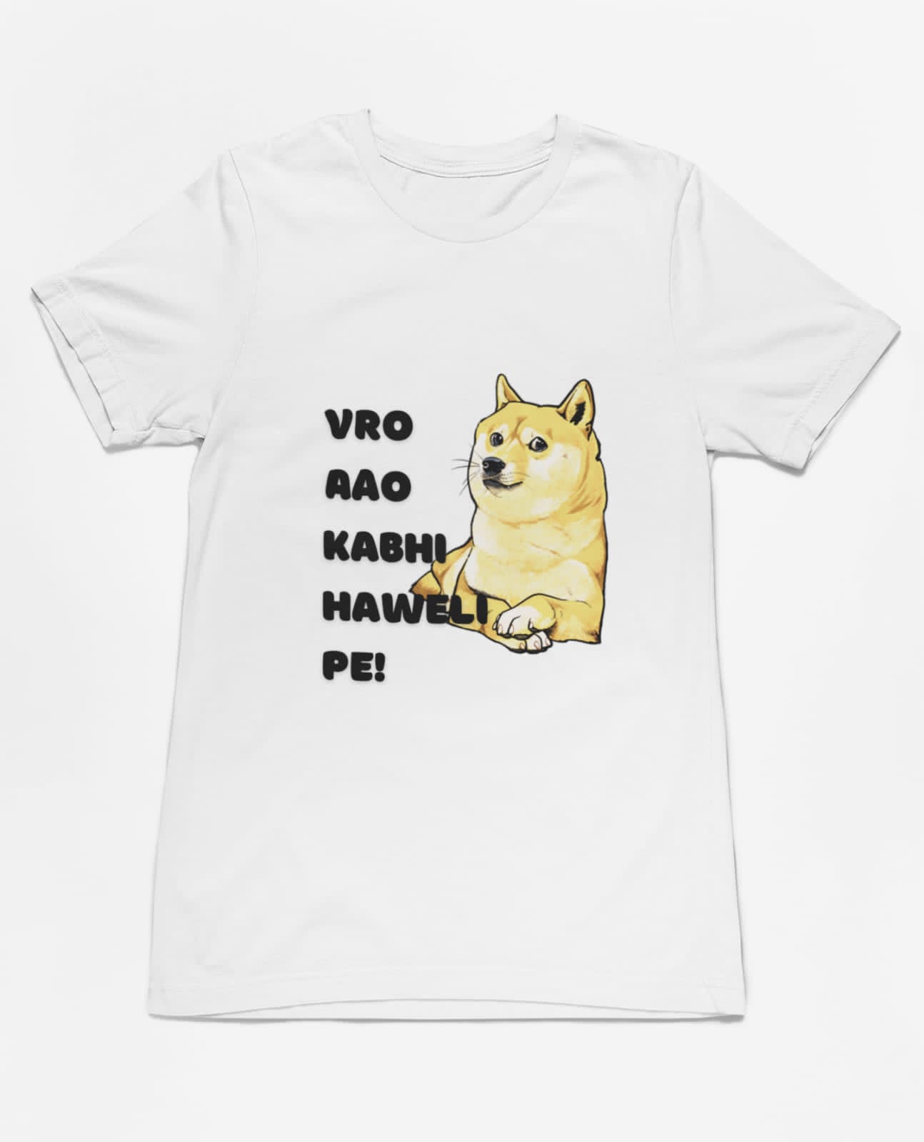 Aao kabhi haweli pe | Premium Half Sleeve Unisex T-Shirt