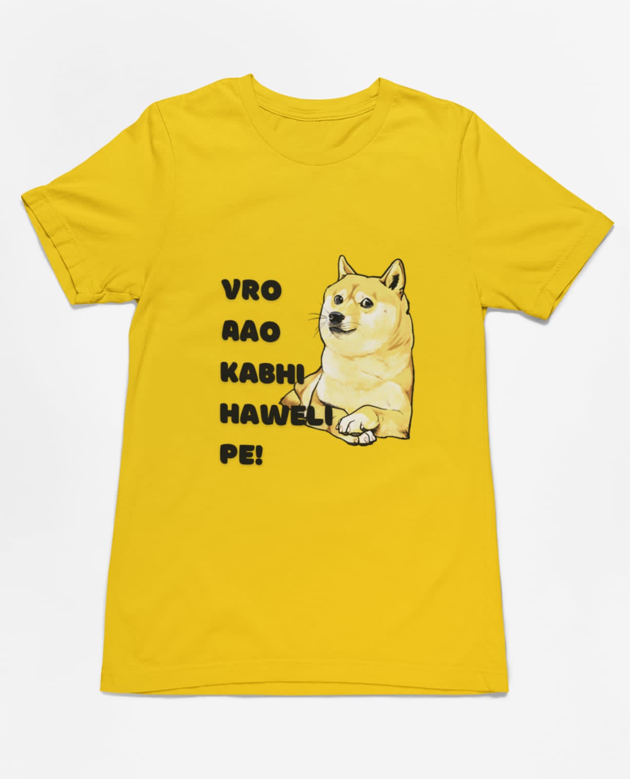 Aao kabhi haweli pe | Premium Half Sleeve Unisex T-Shirt