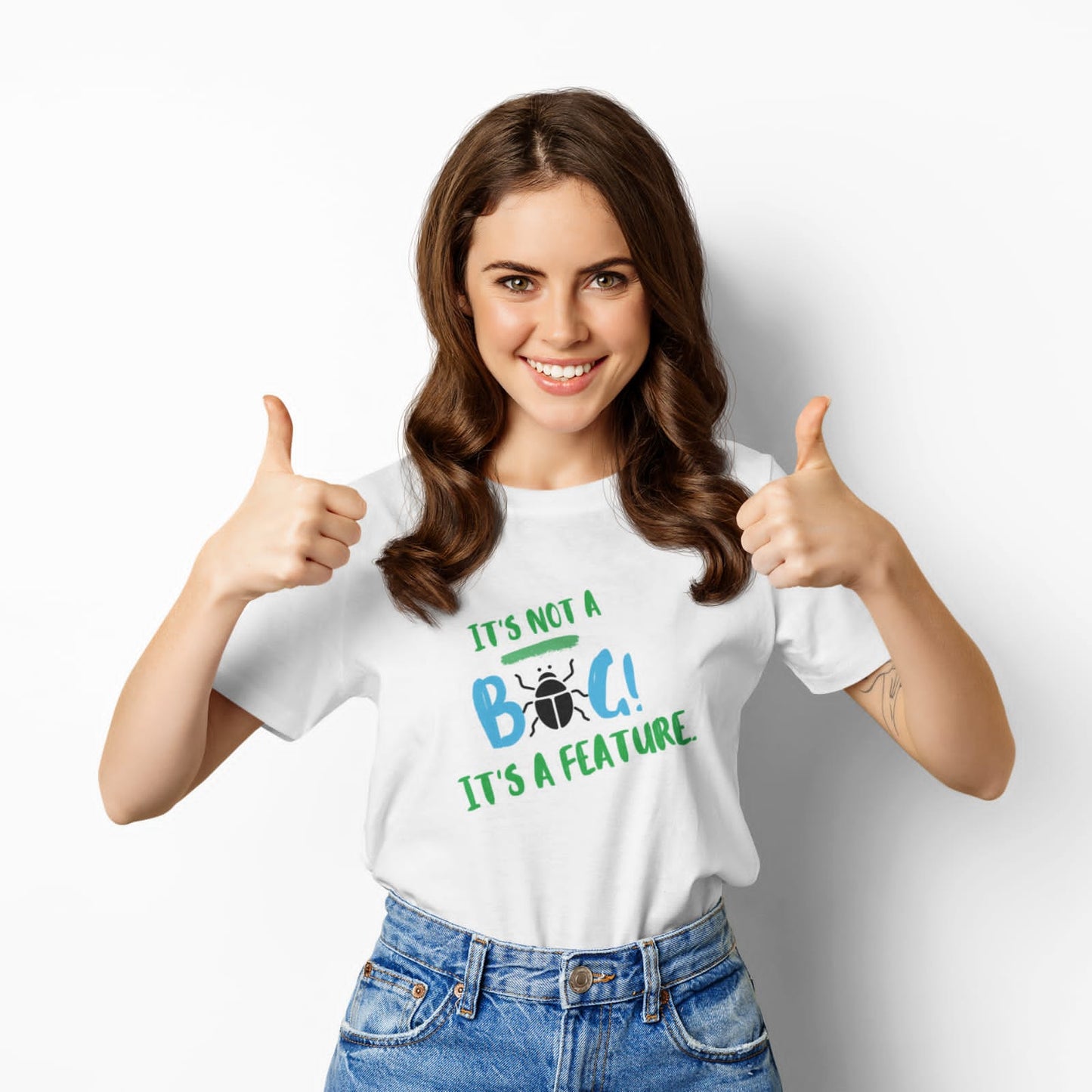 It's not a bug | Premium  Half Sleeve Unisex T-Shirt