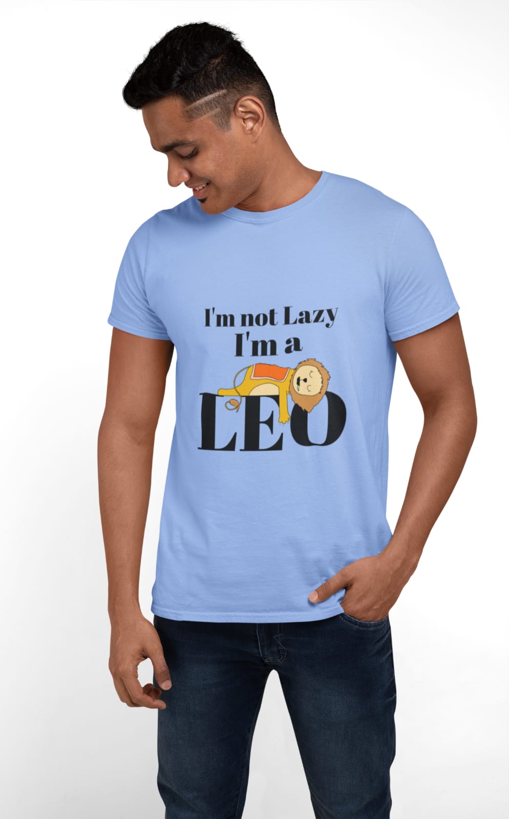 Leo | Premium Half Sleeve Unisex T-Shirt
