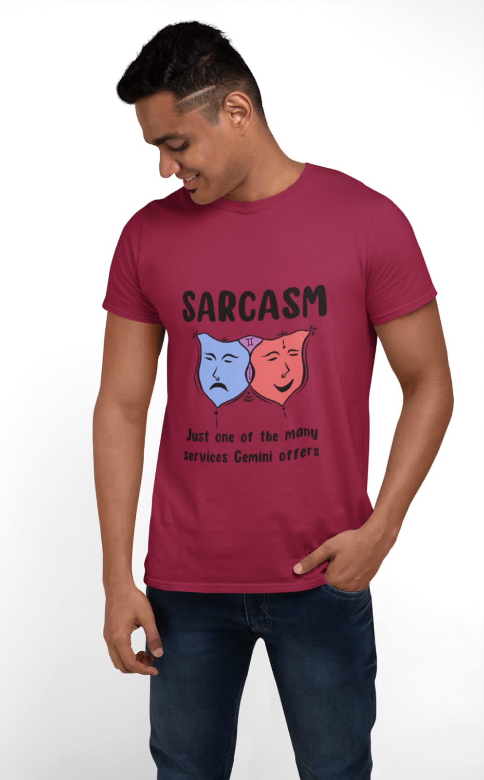 Gemini | Premium Half Sleeve Unisex T-Shirt
