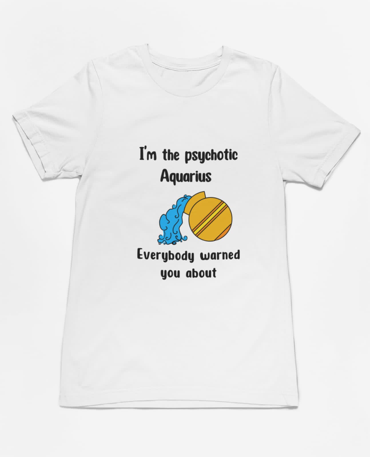 Aquarius | Premium Half Sleeve Unisex T-Shirt