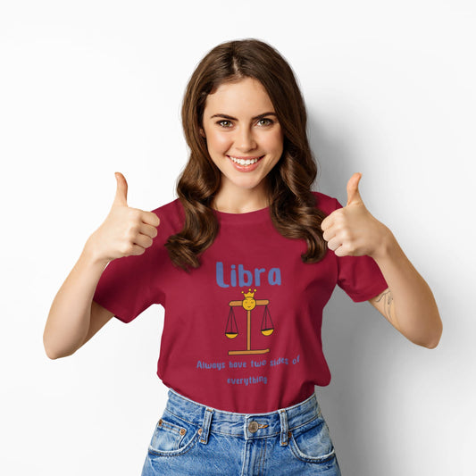 Libra | Premium Half Sleeve Unisex T-Shirt