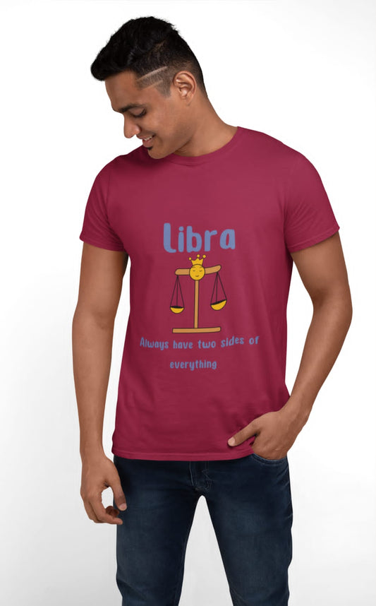 Libra | Premium Half Sleeve Unisex T-Shirt