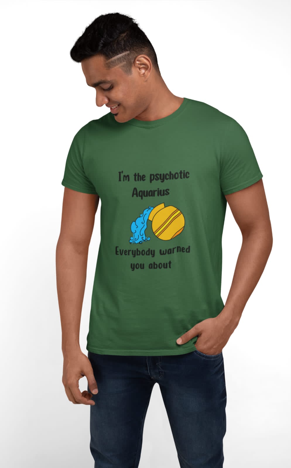Aquarius | Premium Half Sleeve Unisex T-Shirt