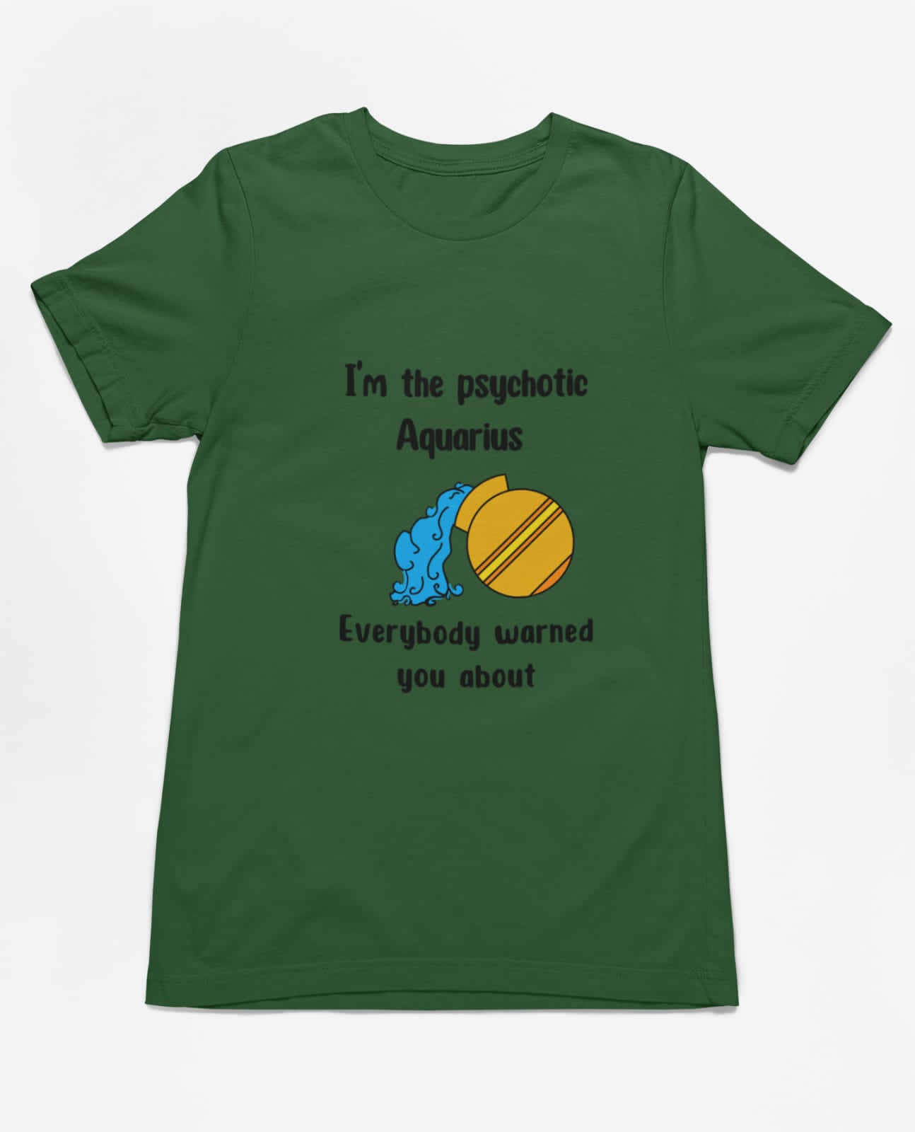 Aquarius | Premium Half Sleeve Unisex T-Shirt