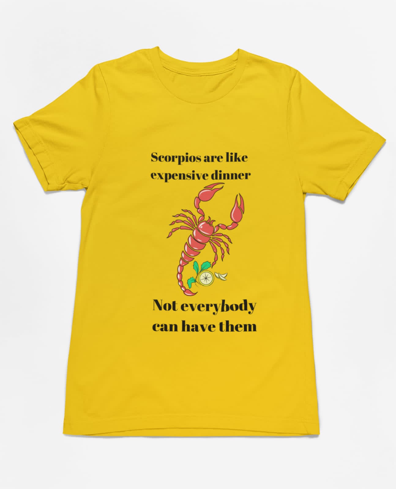 Scorpios | Premium Half Sleeve Unisex T-Shirt