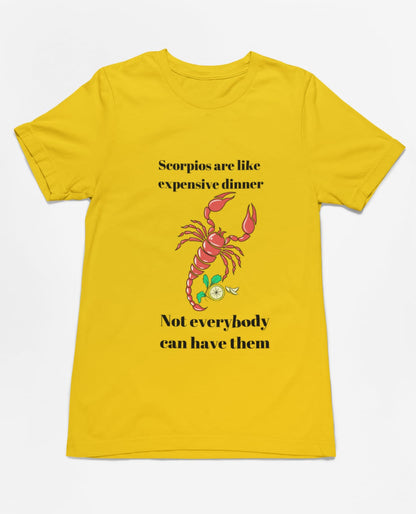 Scorpios | Premium Half Sleeve Unisex T-Shirt