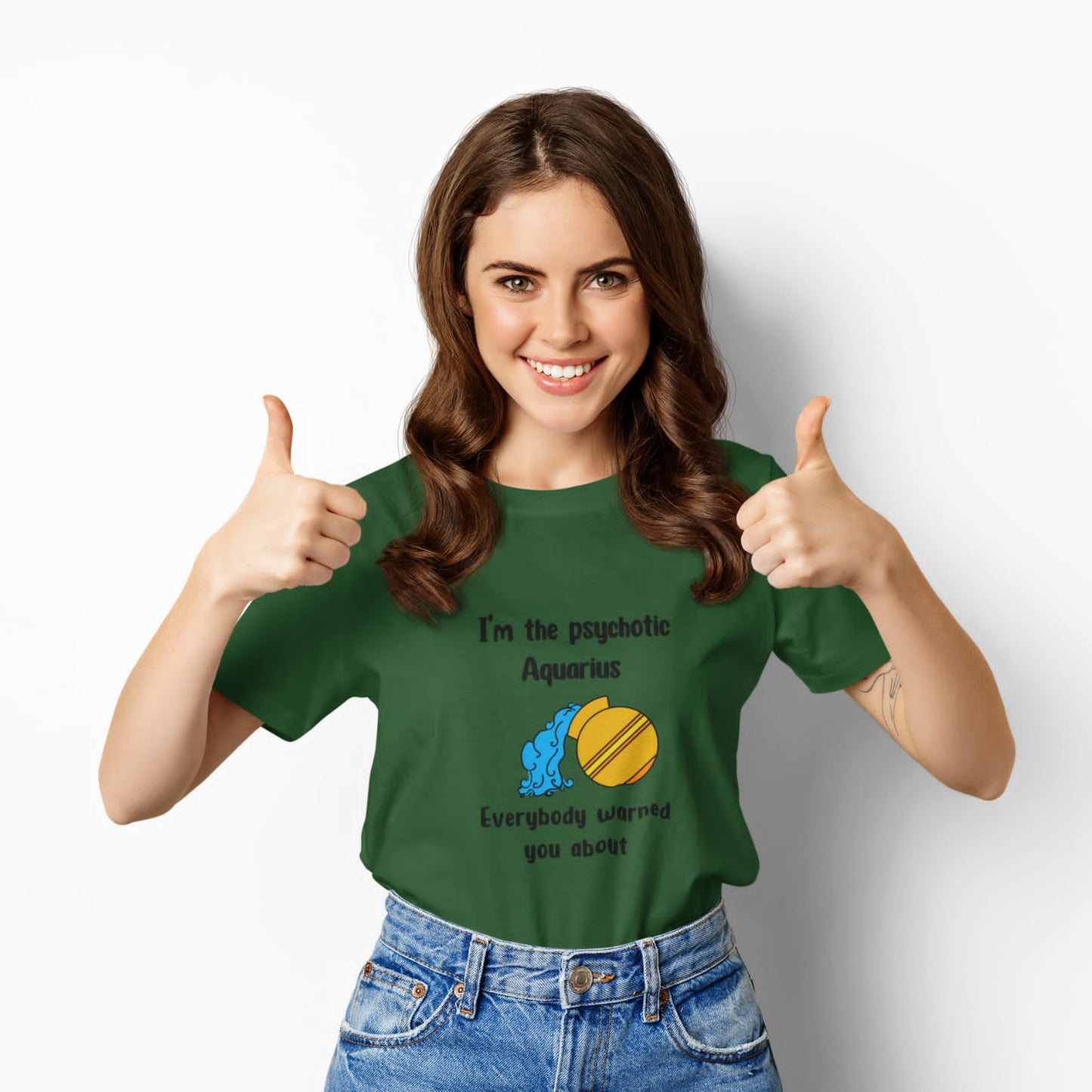 Aquarius | Premium Half Sleeve Unisex T-Shirt