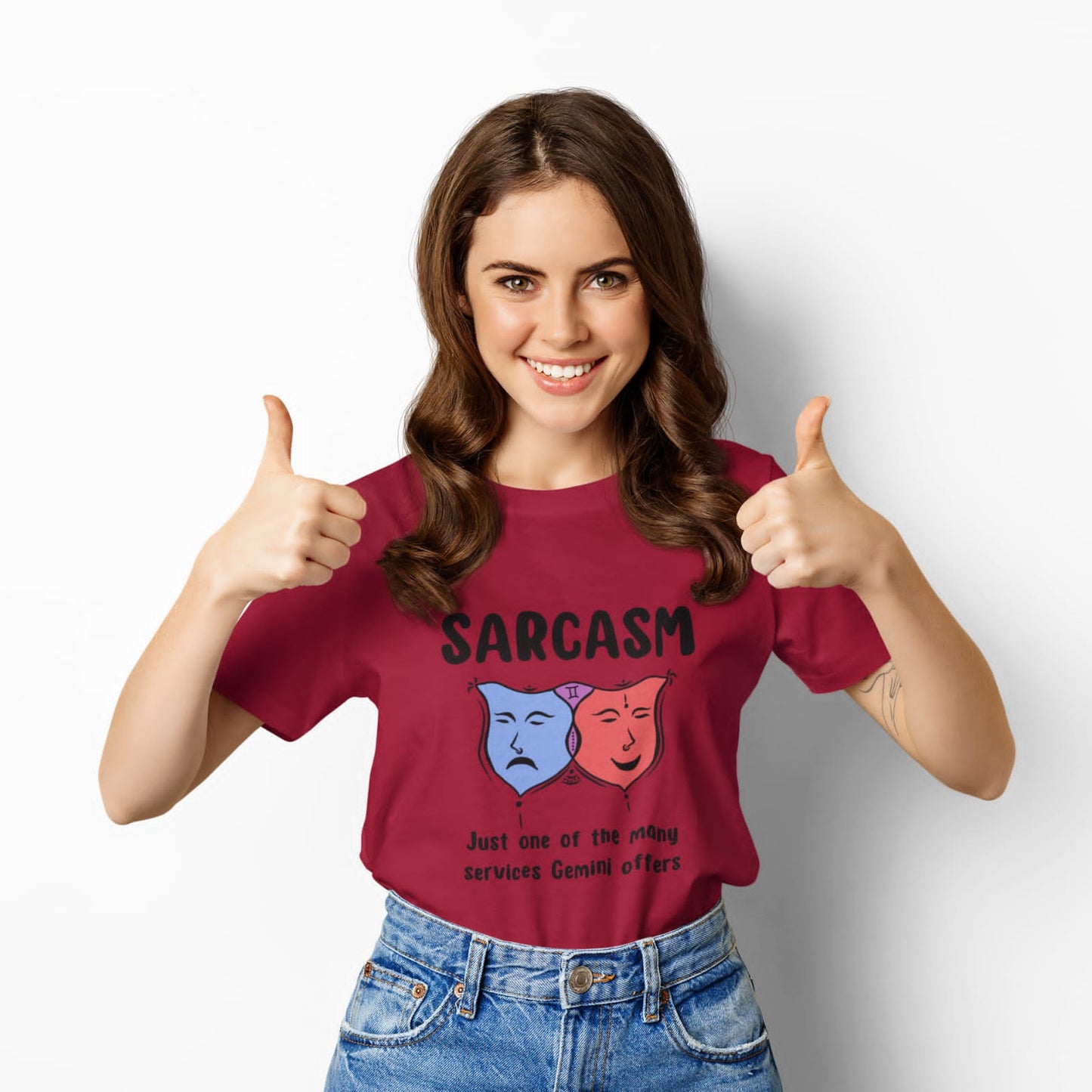 Gemini | Premium Half Sleeve Unisex T-Shirt