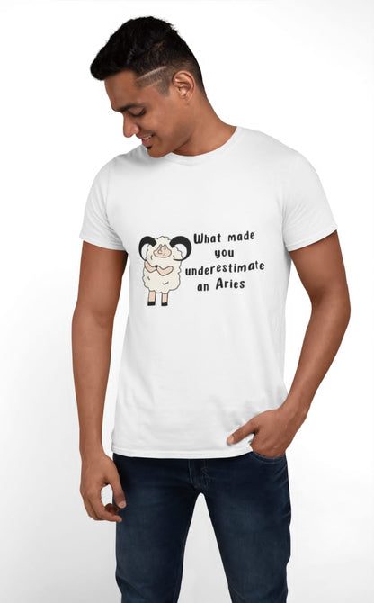 Aries| Premium Half Sleeve Unisex T-Shirt