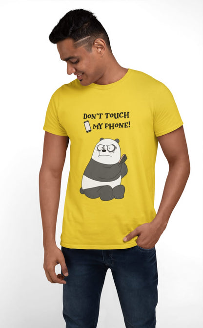 Don't touch my Phone | Premium Half Sleeve Unisex T-Shirt