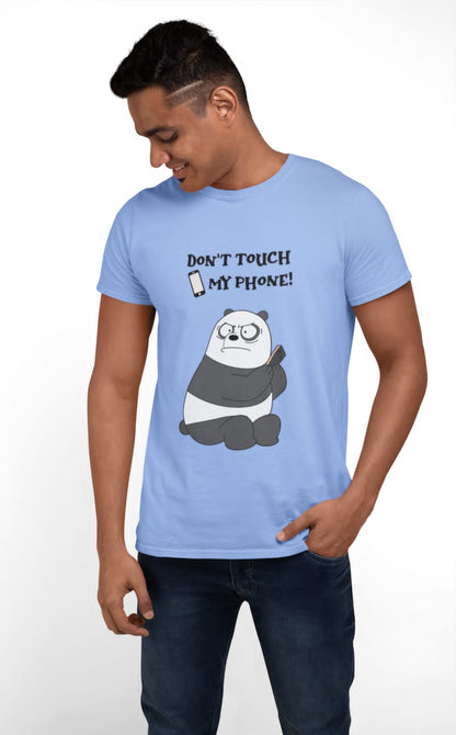 Don't touch my Phone | Premium Half Sleeve Unisex T-Shirt