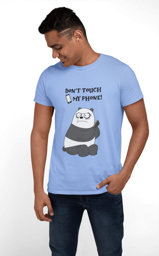 Don't touch my Phone | Premium Half Sleeve Unisex T-Shirt