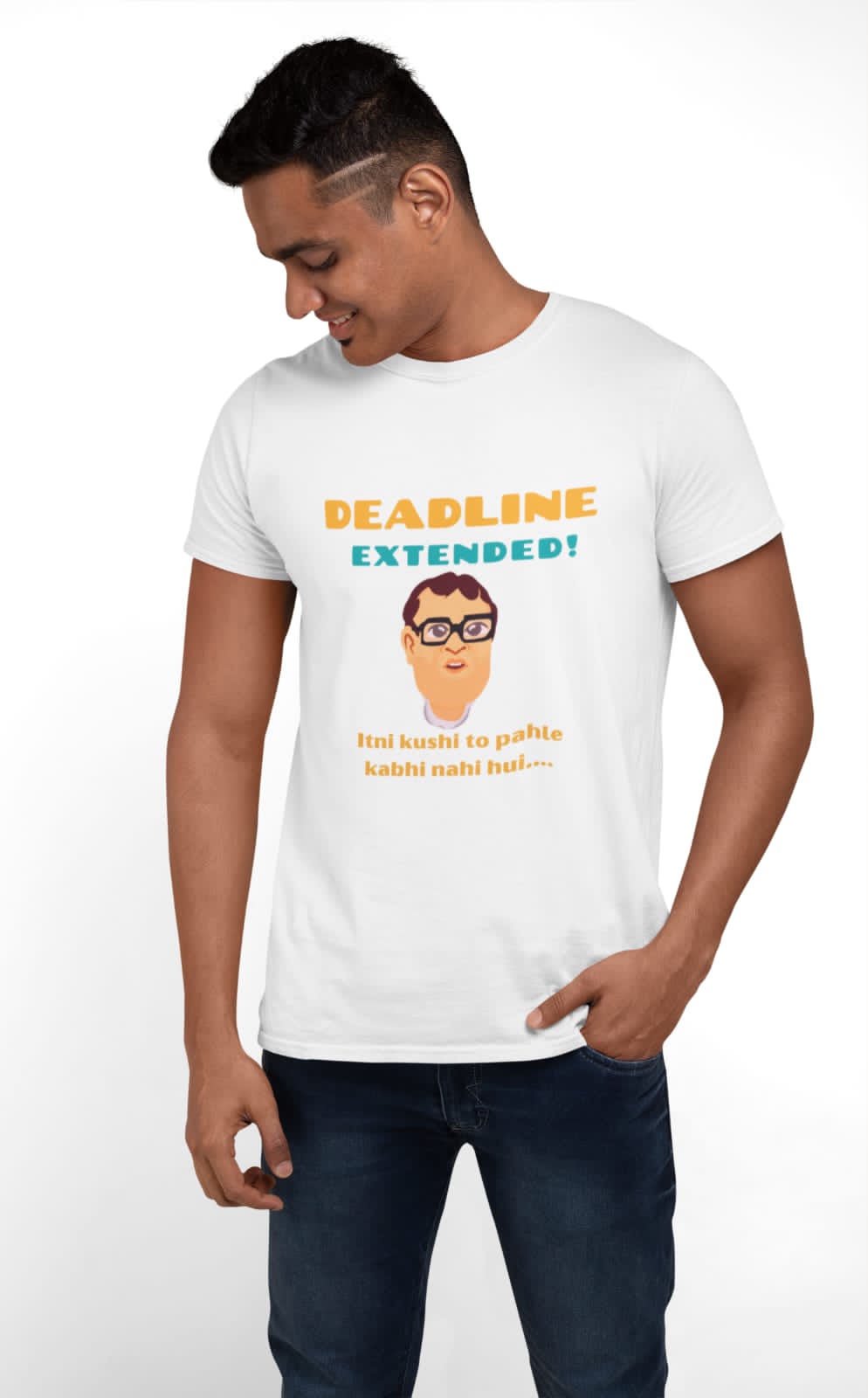 Deadline extended khushi | Premium Half Sleeve Unisex T-Shirt