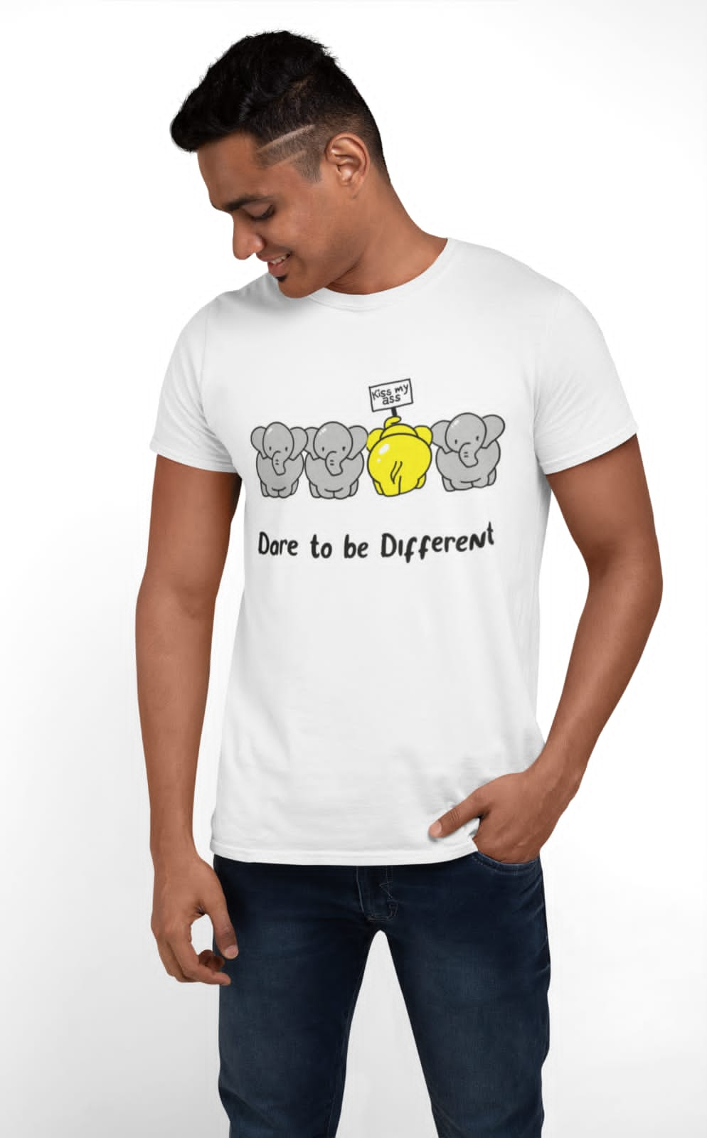 Dare To Be Different | Premium Half Sleeve Unisex T-Shirt