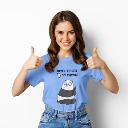 Don't touch my Phone | Premium Half Sleeve Unisex T-Shirt