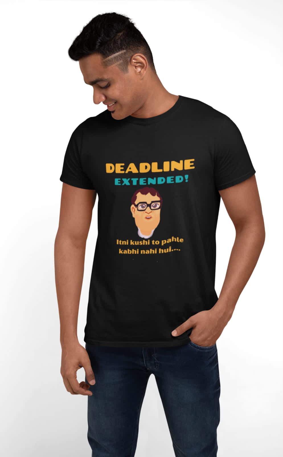 Deadline extended khushi | Premium Half Sleeve Unisex T-Shirt