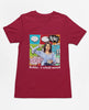 Robin : A whole mood | Half Sleeve Unisex T-Shirt