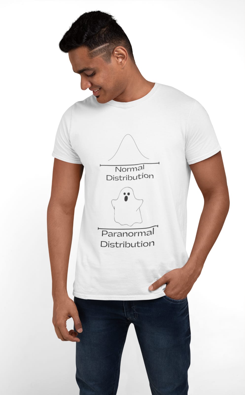 Paranormal Distribution | Half Sleeve Unisex T-Shirt