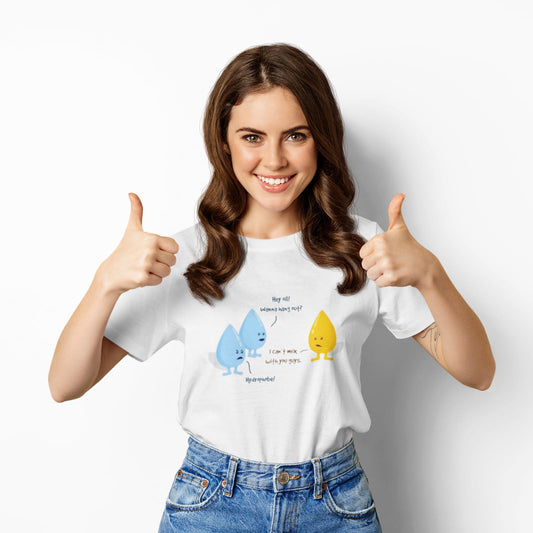 Oil and water |  Half Sleeve Unisex T-Shirt