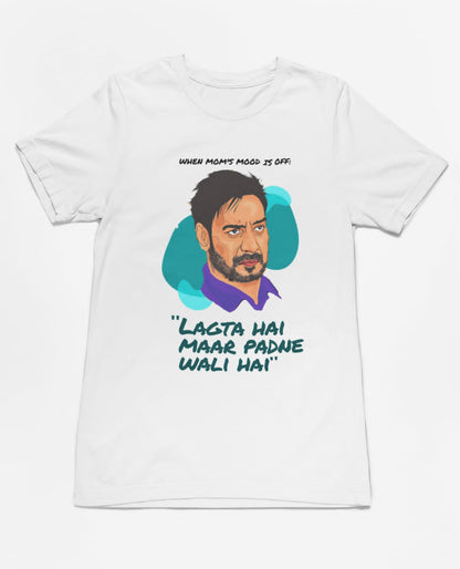 When mom's mood is off | Half Sleeve Unisex T-Shirt