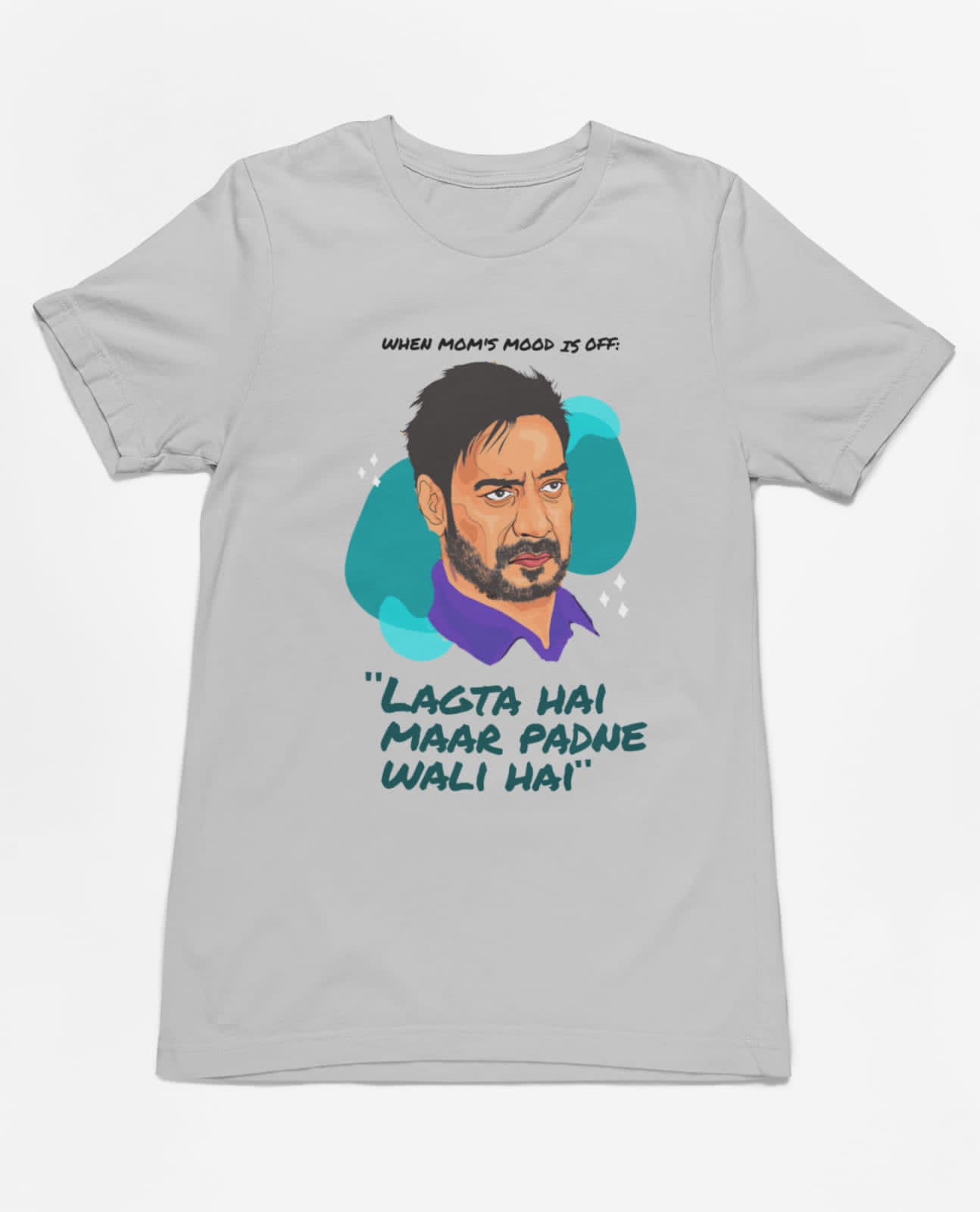When mom's mood is off | Half Sleeve Unisex T-Shirt