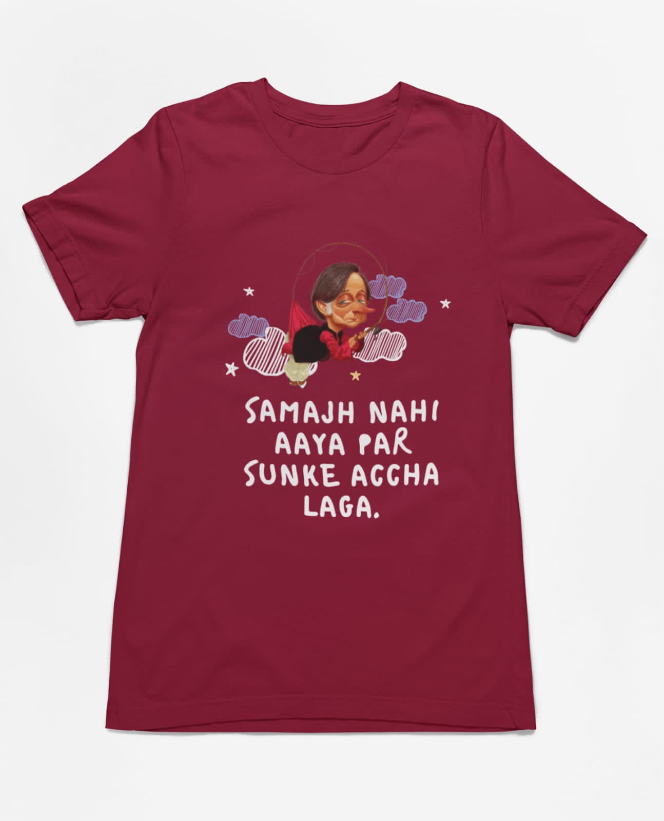 Samajh nahi aay par sunke achha laga | Half Sleeve Unisex T-Shirt