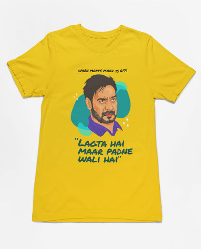 When mom's mood is off | Half Sleeve Unisex T-Shirt