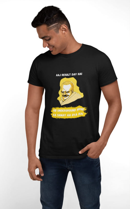 Underground hone ka samay | Half Sleeve Unisex T-Shirt